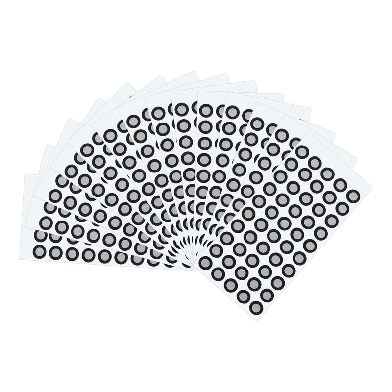 uxcell 1000Pcs 3D Scanner Markers 6mm for 3D Scanner, 3D Tracking Dots Reference Point Markers, 3D Target, Diffuse Reflection Markers for 3D Scanner and Optical Tracking