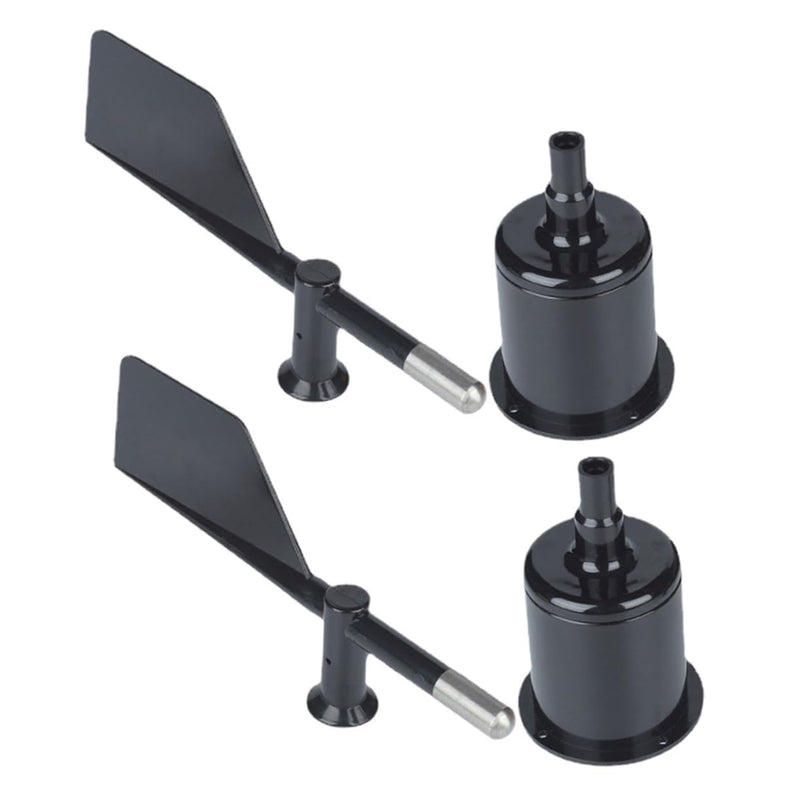 2 Pcs Wind Anemometer Shell Abs Wind Indicator for Direction Measurement Durable Indicator for Weather Stations 20.00X15.00X6.00CM
