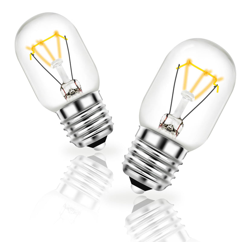 8206232A Microwave Light Bulb 125V 40W Microwave Light Bulbs Under Hood for Whirlpool Microwave Light Bulb and Microwave Oven Light Bulbs Under Hood E17 Base
