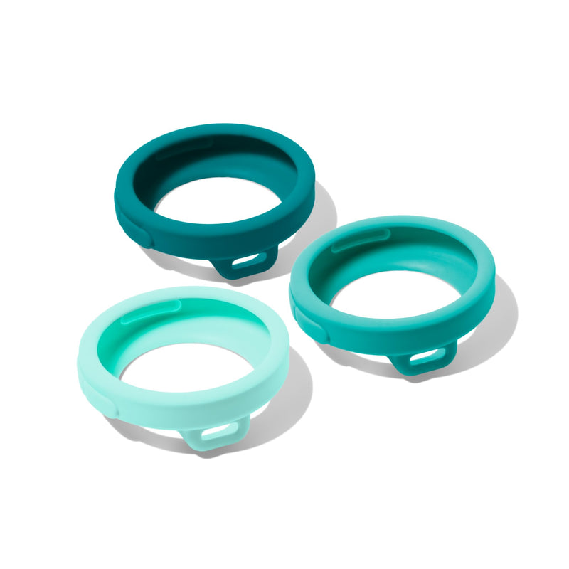 Eko CORE 500™ Digital Stethoscope Chestpiece Cover - 3 Pack (Rainforest Collection) Rainforest Collection
