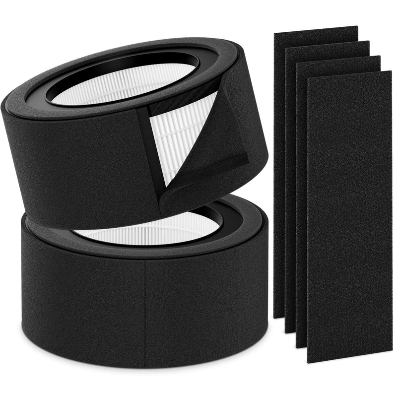 2 Pack Z-1000 Filter Replacement + 4 Extra Activated Carbon Pre-Filters | Compatible with TruSens Z-1000 (Model AFH-Z1000-01)