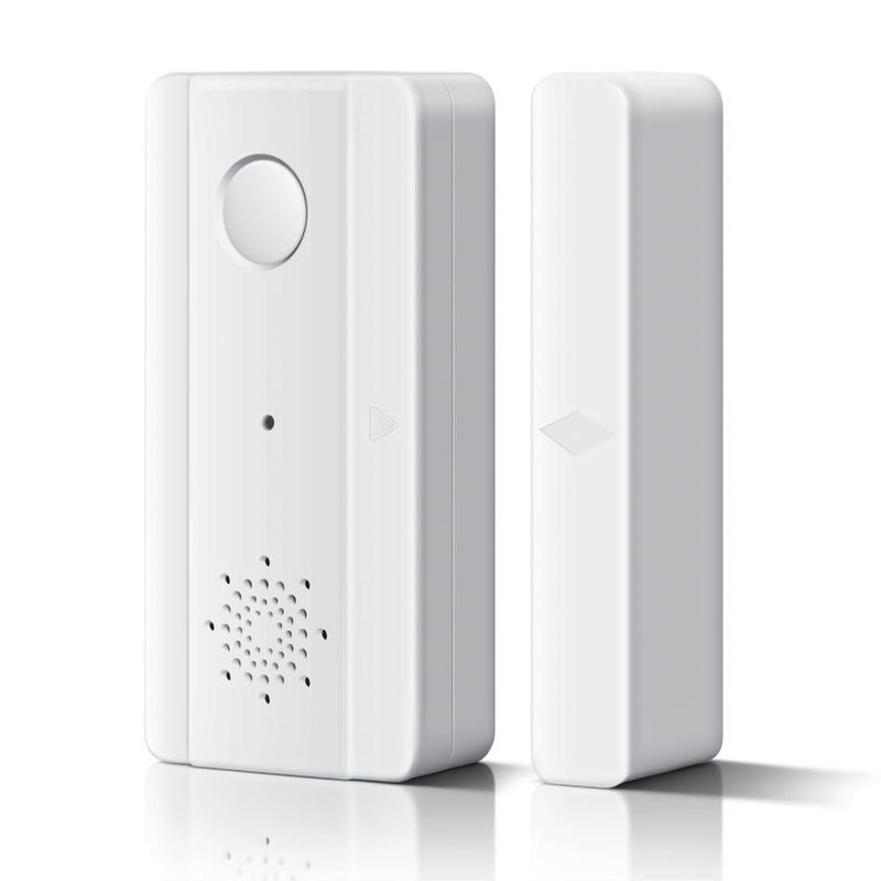 Freezer Door Alarm with Adjustable Voice Reminders (60s/30s/10s/0s Delay) for Open Freezer or Refrigerator Doors