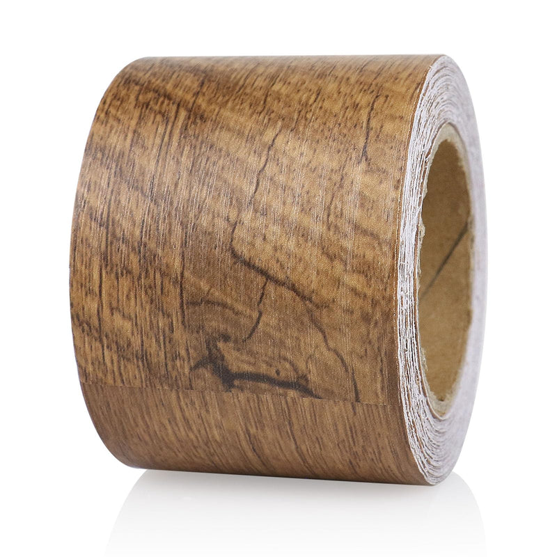 OMEI Pack Wood Grain Repair Tape in Begonia Wood 2inch X 33ft,Self Adhesive Repair Patch for Furniture, Floors, Cabinets, Windows, Doors, RV, Home Decor and DIY Projects,1 Roll