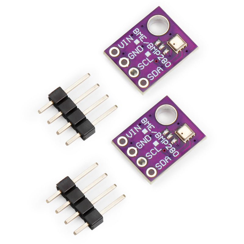 2PCS BME280 5V Sensor Module Atmospheric Pressure Temperature Humidity Sensors I2C SPI Breakout GY-BME280 5 V
