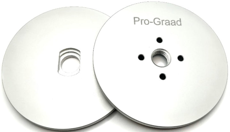 3” Aluminum Insertable Safety Flange for Airway Buffing & Polishing Wheels with Center Plates, Self-Tightening Flanges, for use with 5/8”-11 Threaded Tools and 3” Center Airway Buffs