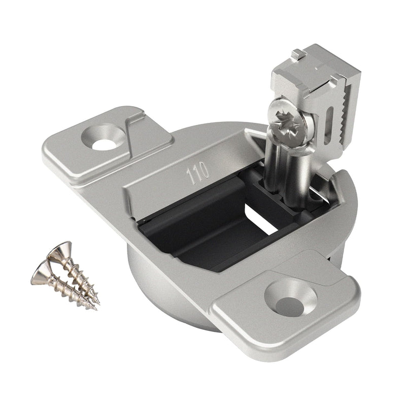Replacement for Blum 33.3600,Compact 33 Screw on 110 Degree Opening Face Frame Cabinet Hinges,Cabinet Door Hinges,Replace Original Blum Hinges(with Screws, Mounting Plate Not Included) (8 Pack) 8