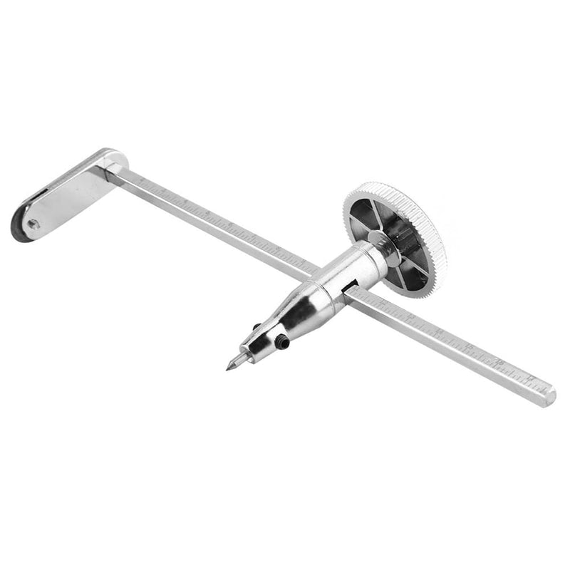 Drywall Circle Hole Cutter, Steel Shaft Plasterboard Saw, Stainless Steel Circle for Precise Plasterboard Notching for Precise Notching, High Durability and Easy Measurement, Max 400mm Diameter