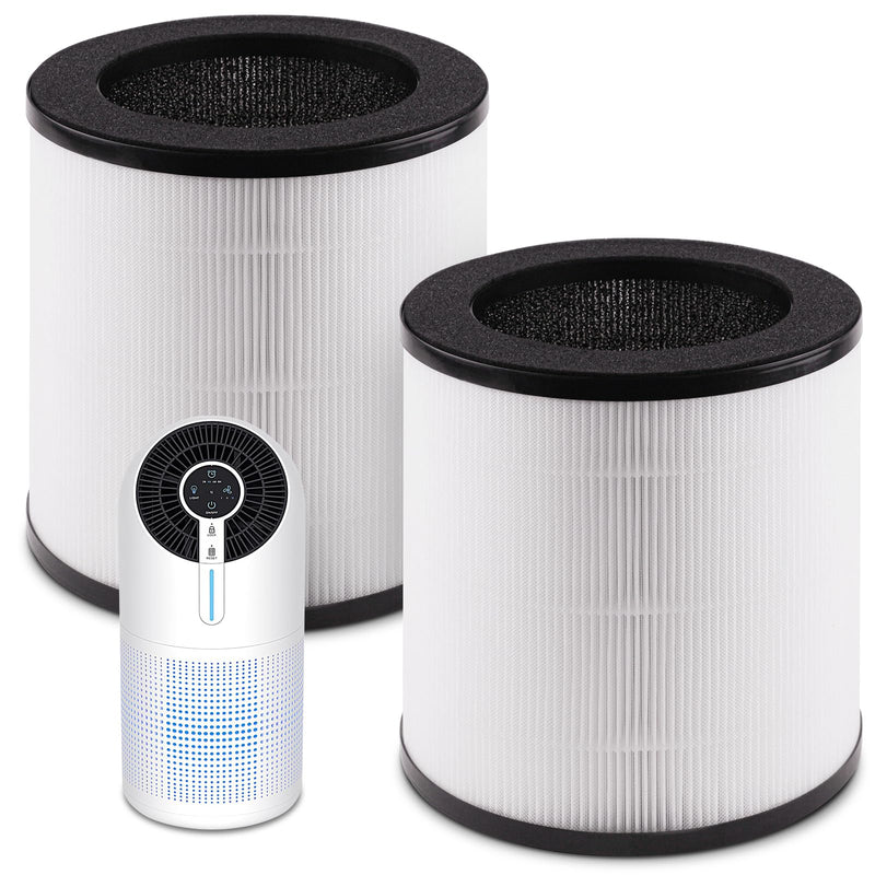 M02 Replacement Filter Compatible with Mooka M02 Air Purifier M02 - 2 Set