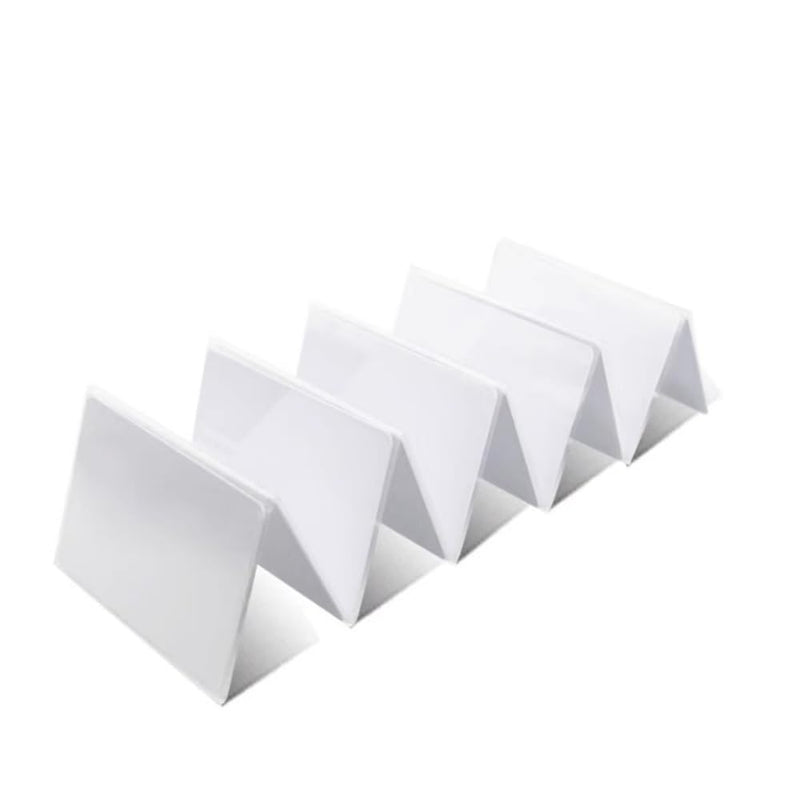 T5577 Smart Cards, Contactless 125khz RFID Rewritable Proximity Clamshell Weigand Prox Card, Compatible with 1386 1326 H10301 Format Readers and Keyless Entry Access Control Systems (10) 10