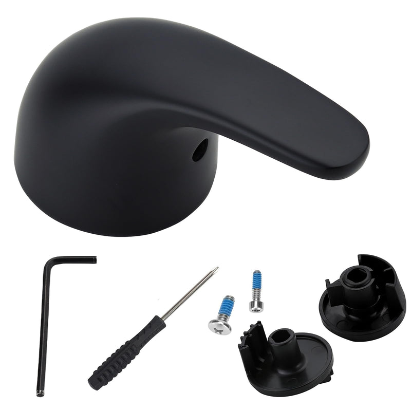 Replacement for Moen 100657 Lever Shower Handle, Compatible with Moen PosiTemp & Moentrol Valve Systems, Fits for Single Handle Tub/Shower Faucets, Matte Black