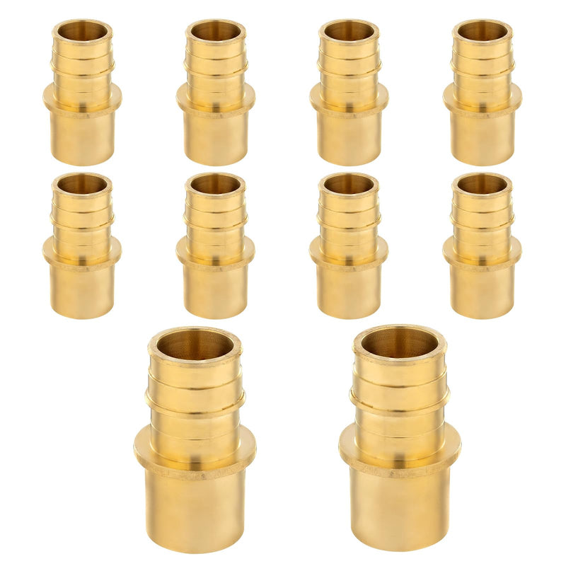 10Pack Seelink 1/2" PEX-A X 3/4" Female Sweat Adapter(PEX1960058-10) 10 1/2" x 3/4"