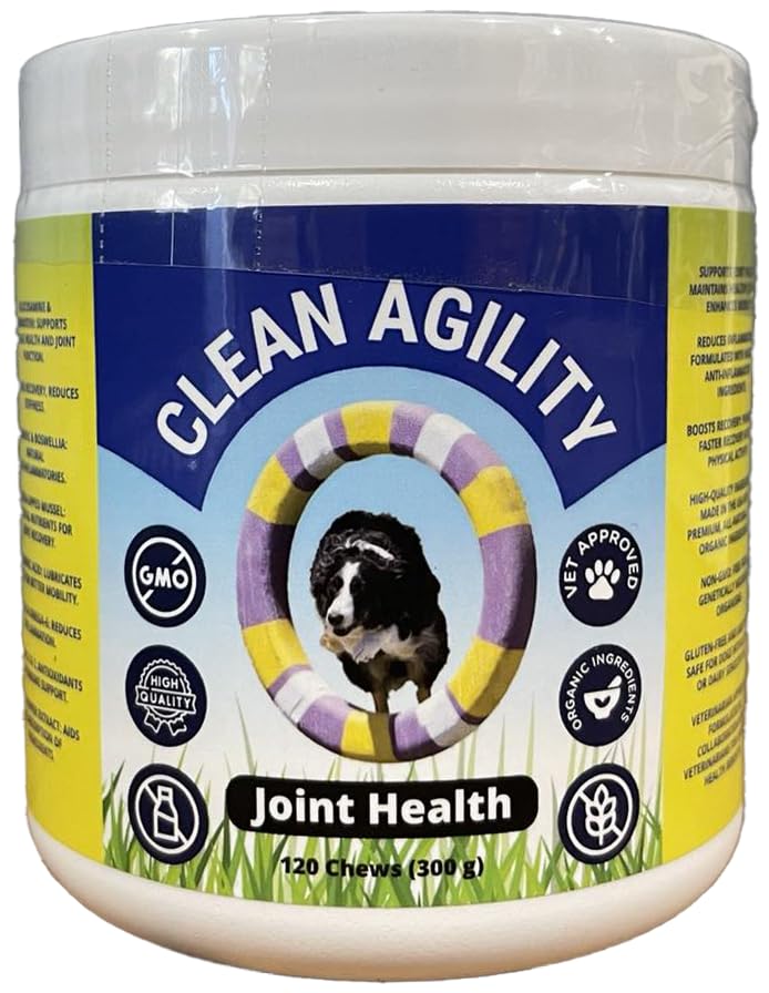 Joint Health for Dogs - The Most Effective Hip and Joint Supplement Available - Formulated with Veterinarians, Glucosamine, Chondrointin, MSM, Turmeric (Soft Chew) Soft Chew - PawsPlanet Australia