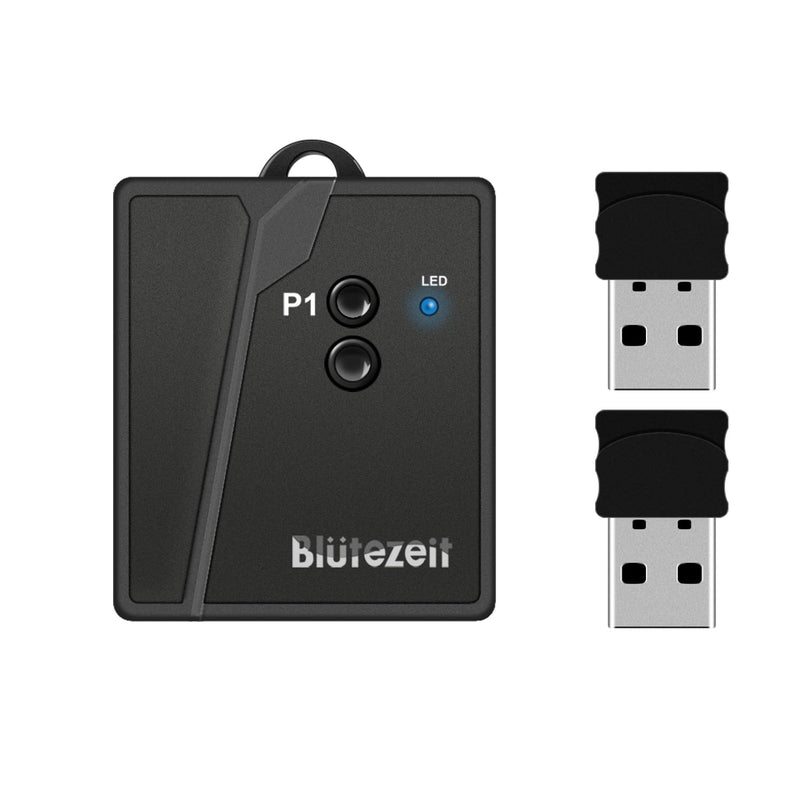 Blütezeit Vehicle Exit Sensor 2.4G Bluetooth, Driveway Gate Vehicle Exit Wand Detector Car Link USB for Sliding Gate Motor/Swing Gates/Garage Door Opener Access System Automatic Opening/Closing Sensor + 2pcs USB