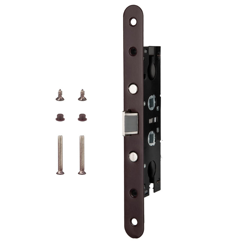 2 Point Bolt Mortise Lock Body Fit Pella Storm Doors (Cranberry) Cranberry
