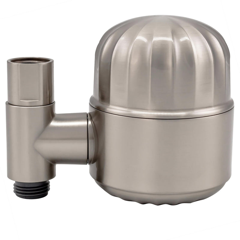 Westbrass SAF-07 In-Line Shower Head Filter Attachment For Shower Arm, Satin Nickel 1 Pack