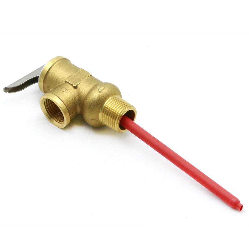 91604 1/2 inch Relief Valve, 150 PSI Temperature and Pressure Relief Valve, Replacement for Camco 10423 G10-1E G10-2E G610-3E G9 G16 GE9 GE16 GEH9 GEH16 RV Electric Water Heaters Valve