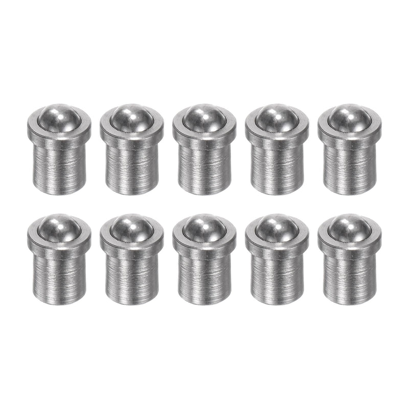 HARFINGTON 10pcs Ball Point Spring Plungers 3x4mm 304 Stainless Steel Precision Positioning Beads Ball Spring Plungers Ball Catch Latch for Door Cupboard Mechanical Devices Clamps Furniture