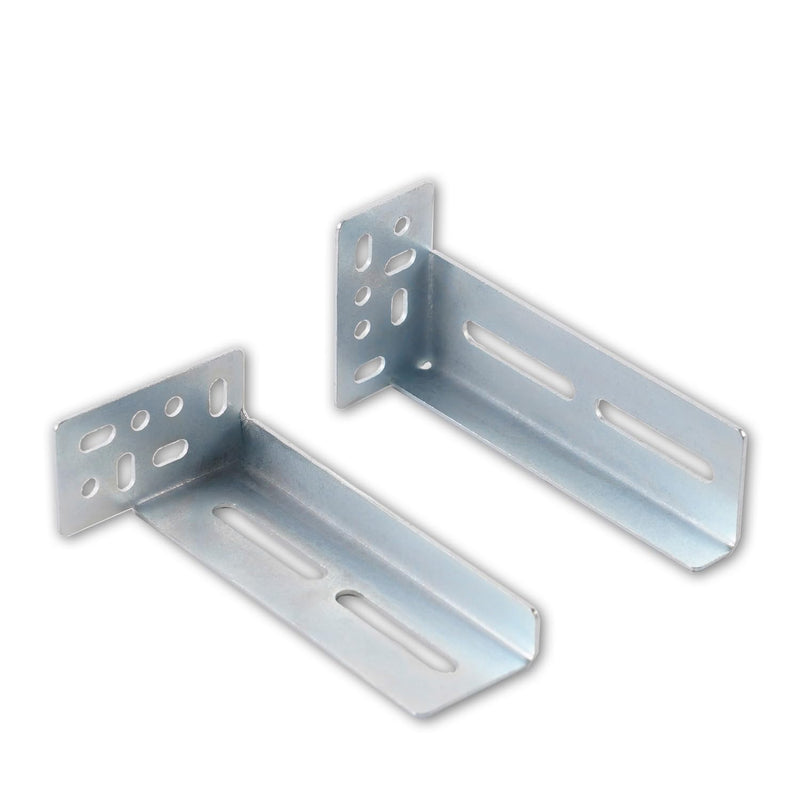 Face Frame Rear Mounting Brackets 5 Pairs for Drawer Slide Cabinet Drawer Guides Slides Rails Bracket for Face Frame Install, with Screws Face-Frame Socket