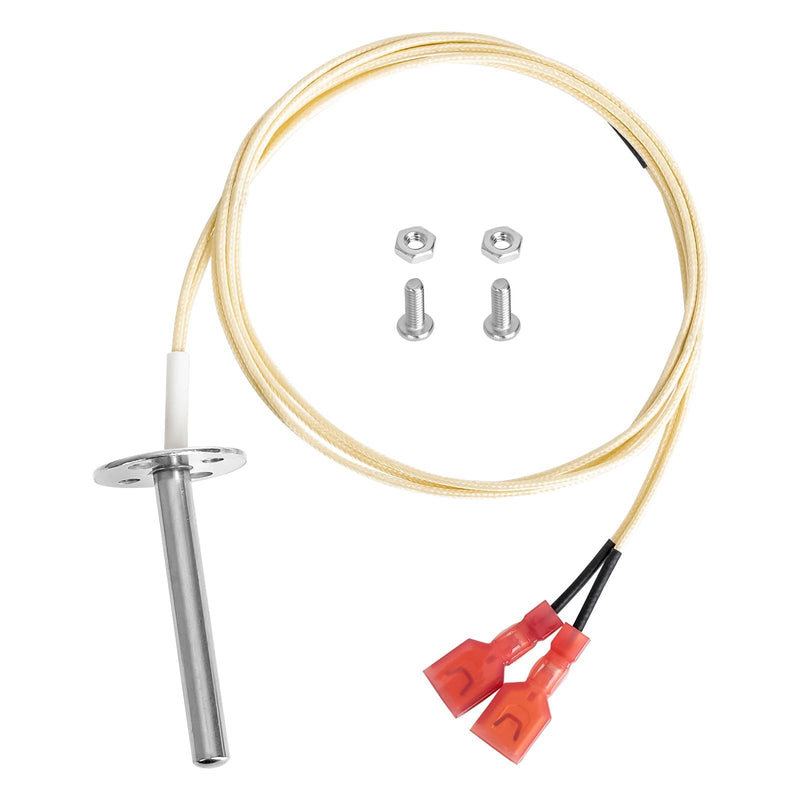 RTD Temperature Probe Sensor Compatible with Recteq Bullseye 380, RT-B380, RT-B380X, Wood Pellet Grills Stainless Steel Temperature Sensor Replacement