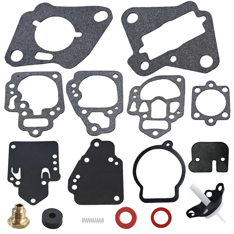 97611 Carburetor Rebuild Kit for Mercury Mariner 2Cyl 6-25 HP Marine Motor | Compatible with Mercury Mariner 2 Cyl 6 8 9.9 10 15 20 25 HP Outboard Engine, Replaces 1395-811357, Sierra 18-7212 6-25HP