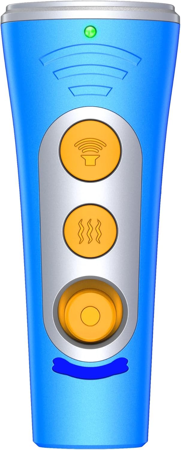 BONSO 2026 New Dog Bark Deterrent Device, 50ft Long-Range Ultrasonic Barking Control Device - Effective Anti-Barking Device to End Bad Behavior, Alternative to Shock Collars(Blue)