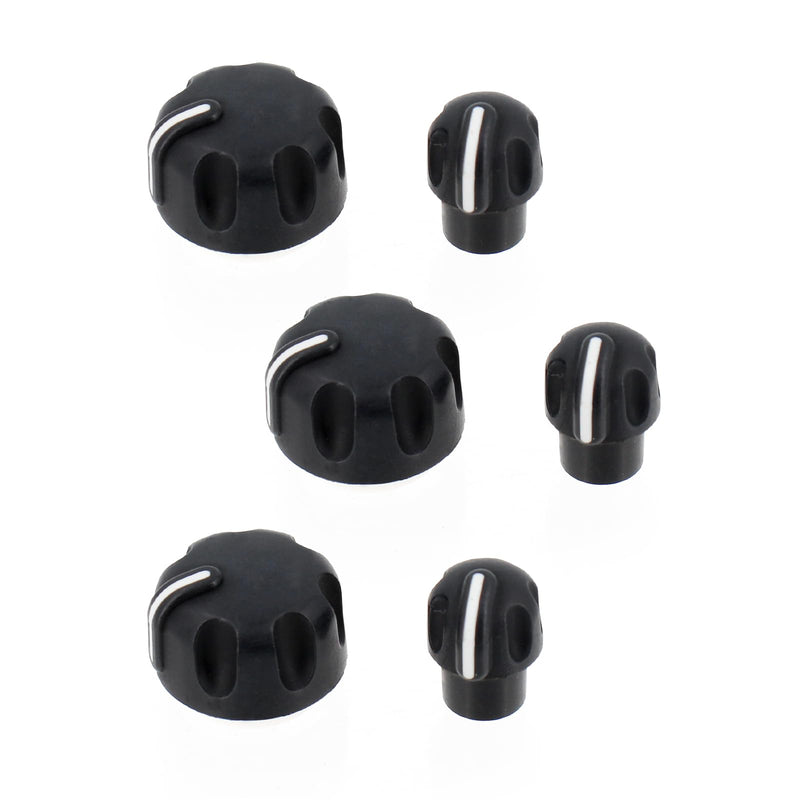 3Packs Volume Control Knob and Channel Selector Knob Compatible for Motorola APX 6000 APX 7000 APX 8000 Radios Replacement knob