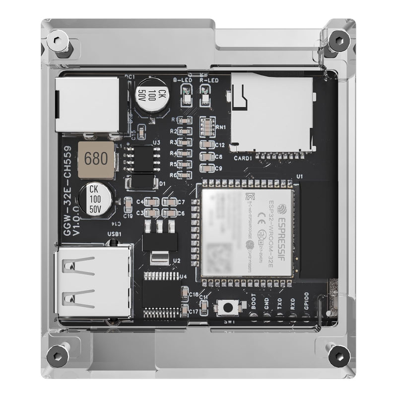 Genmitsu GGW-USB Wireless Wi-Fi Module Kit with USB Port, App G-Code Sending, Remote Control and Monitor CNC Milling Machine Offline Controller for all CNC Machine