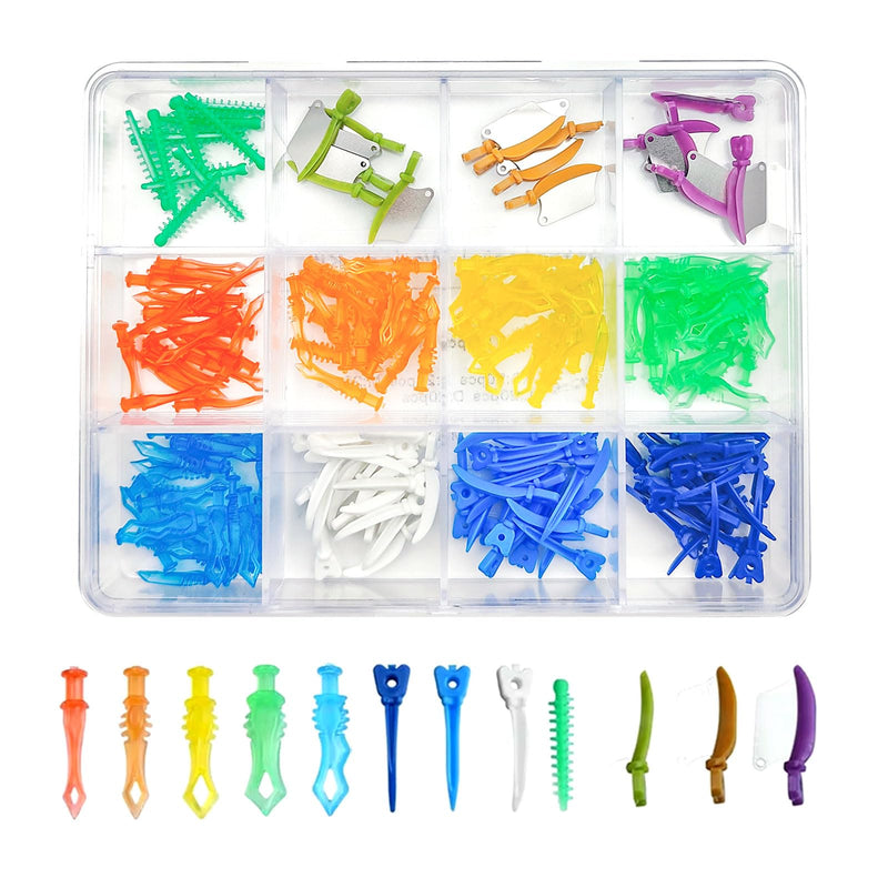 185pcs Dental Matrix Wedges Kit Interdental Wedge/Adaptive Teeth Gap Wedge/Tulwar/Diamond/Wedges Knife Wedge Guard for Tooth Restoration