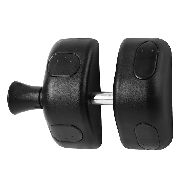 Black Magnetic Gate Latches, Fences Side Pull, Magnetic Latch for Home, Yard & Garden No key