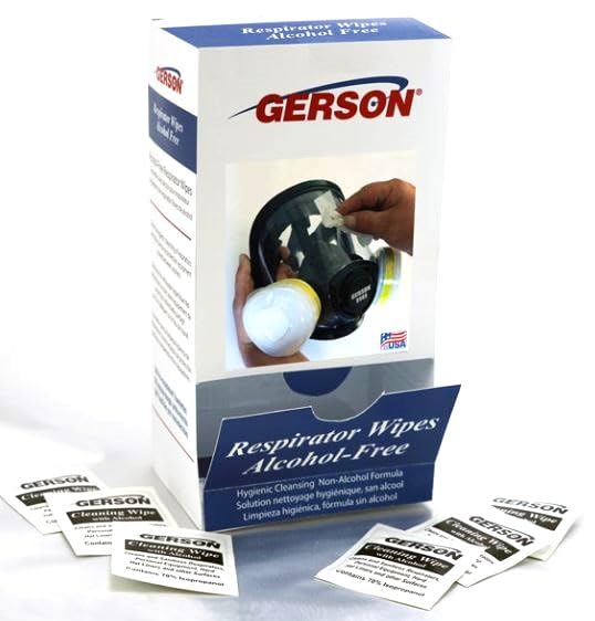 Gerson - Respirator Wipes - Alcohol-Free
