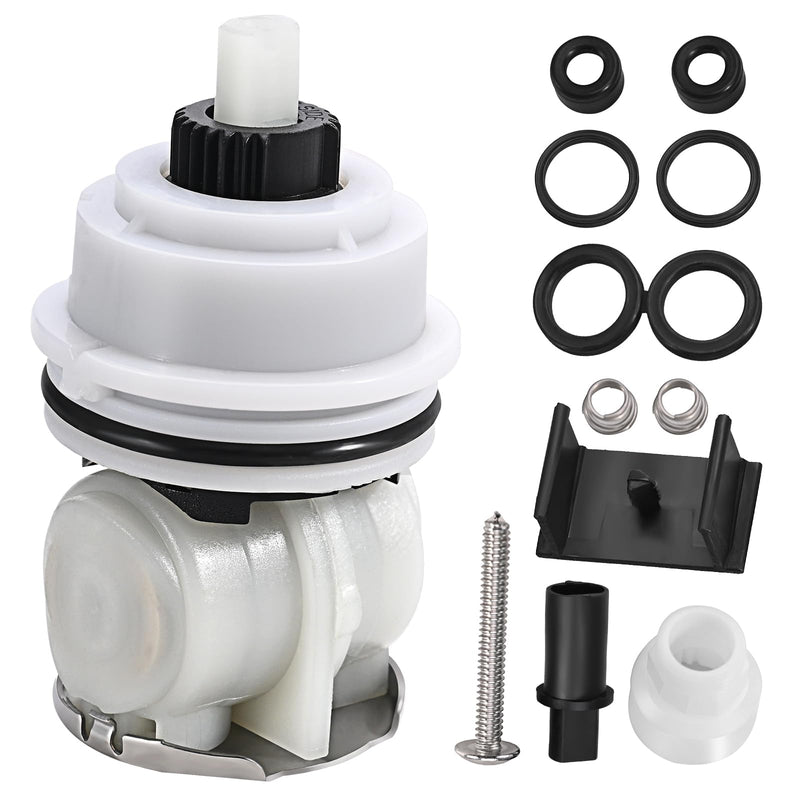RP32104 Shower Cartridge Replacement for Delta Monitor 1700 Series (1998-2005), Dual-Function Pressure Balance Shower Valve Cartridge Assembly, White Cap, Fits MultiChoice Faucets RP32104 Cartridge
