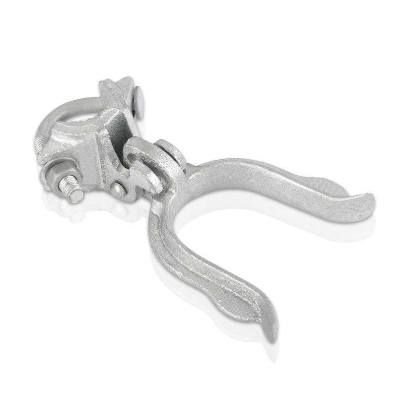 Chain Link Fence Gate Fork Latch - Commercial Heavy Duty - Malleable - Galvanized Gate Latch with Hole for Padlock (1-7/8" x 2-7/8") 1-7/8" x 2-7/8"