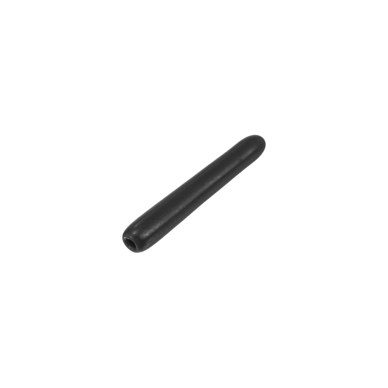 uxcell 80pcs Rubber End Caps 1.3mm(1/16") ID Vinyl Round Tube Bolt Caps Cover Screw Thread Protectors Black