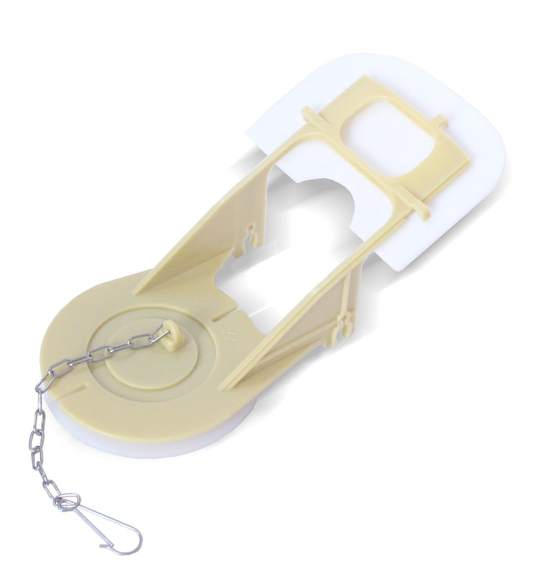 3-Inch Toilet Flush Valve Flapper Compatible with TOTO THU128 THU092-7 Flapper Valve Replacement Parts with Silicone Seal and Counter Balanced