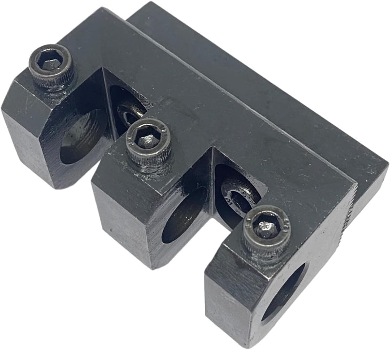 Buyohlic 1/2" Boring Bar Turning Tool Post Holder for Straight & Adjustable Shank