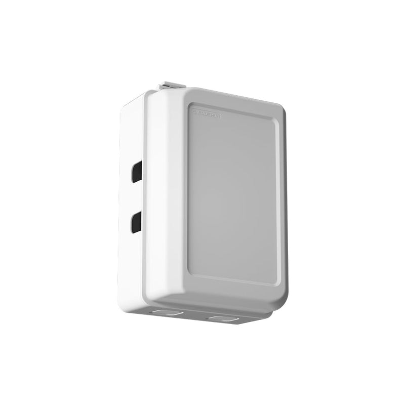 EUDEMON 1 Pack Updated Baby Safety Electrical Outlet Cover Box Childproof Plug Cover - More Space for Large Plugs Easy to Install & Use (White) White