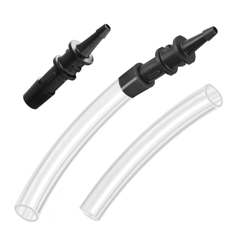 RMA316 Manometer Tube Adapter, 2PCS 3/16" to 5/16 Manometer Fittings Adapter, Pressure Tube Adapter Manometer Tube Fitting Compatible with Inlet and Outlet Valves on Various Models of Gas Appliances