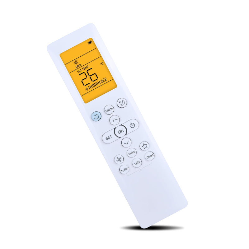 ZWP Replacemend Remote for Cooper & Hunter Mia NY Series Air Conditioner