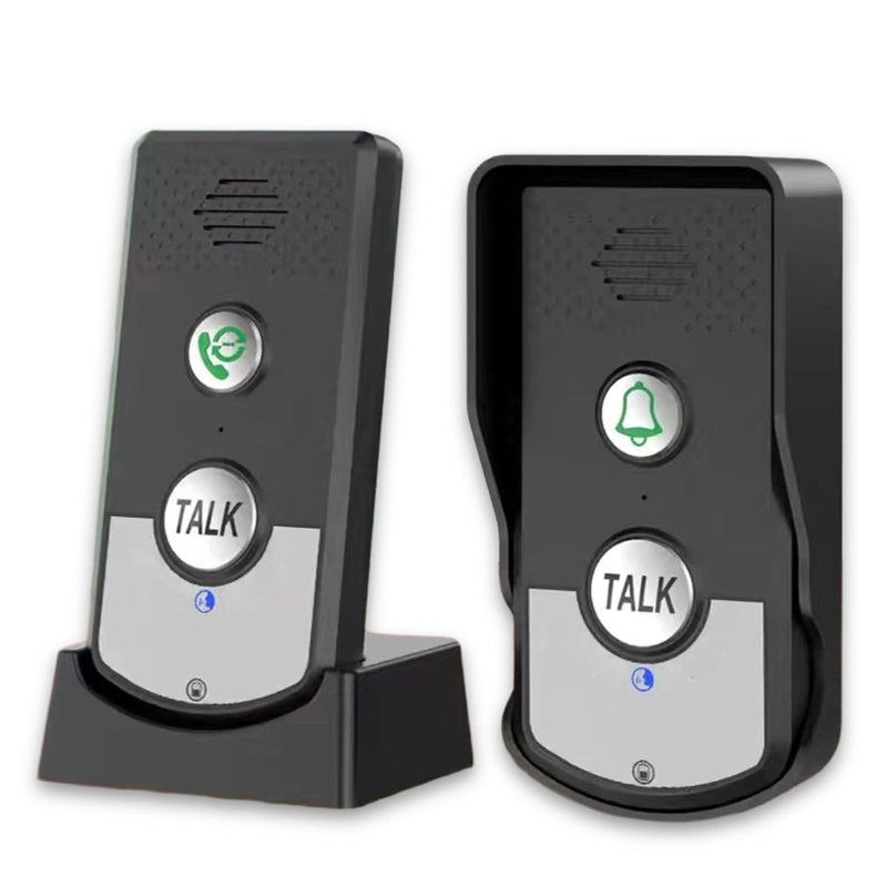 2 Way Wireless Intercom, 1000M Super Long Range Intercomunicador, Waterproof Indoor Outdoor Wireless Intercom System Communication System for Home House Business Office