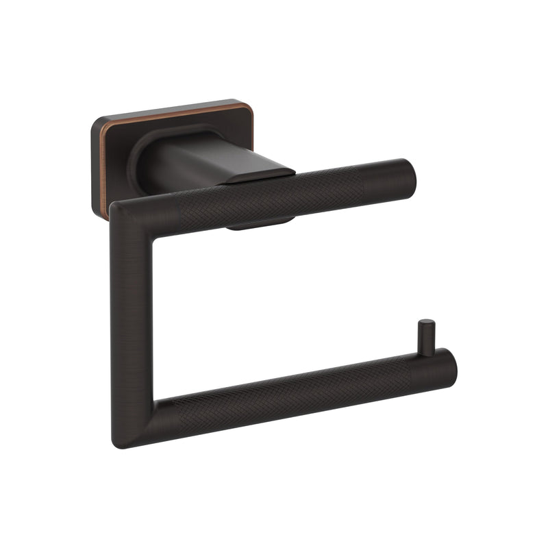 Amerock Bronx 5-7/8" Oil-Rubbed Bronze Single Post Toilet Paper Holder