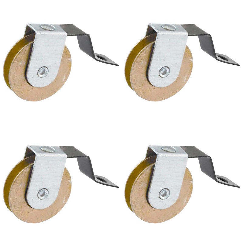 4 Pack Sliding Screen Door Tension Spring Fits for Academy Doors, Replaces B 638, B 687, B 639 and B 756 Used on Both Top and Bottom, 1" Concaved Steel Ball Bearing