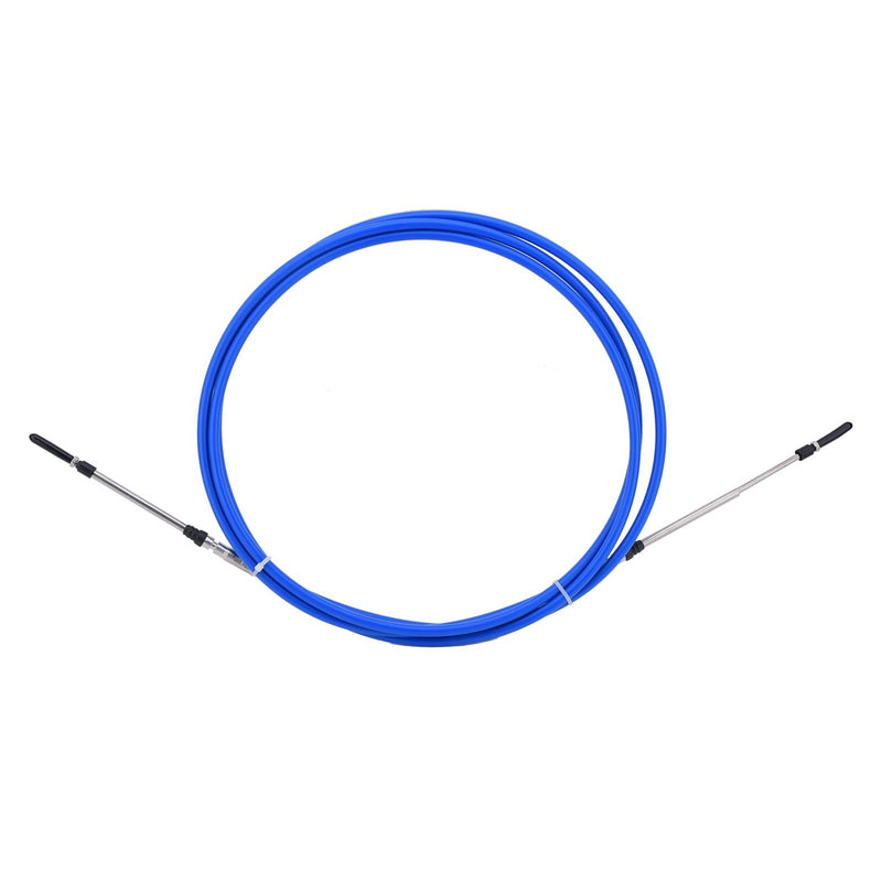 Boat Throttle Control Cable 12 Feet Outboard Rotary Steering Cable for Most Single Station Boats