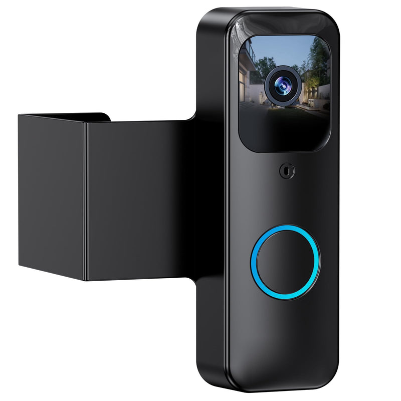 LOCKA Blink Doorbell Mount, Full-Metal Anti-Theft Mount Compatible with Blink Video Doorbell, No-Drill Doorbell Bracket Holder for Home, Apartment & Dorm Clamp-on Version