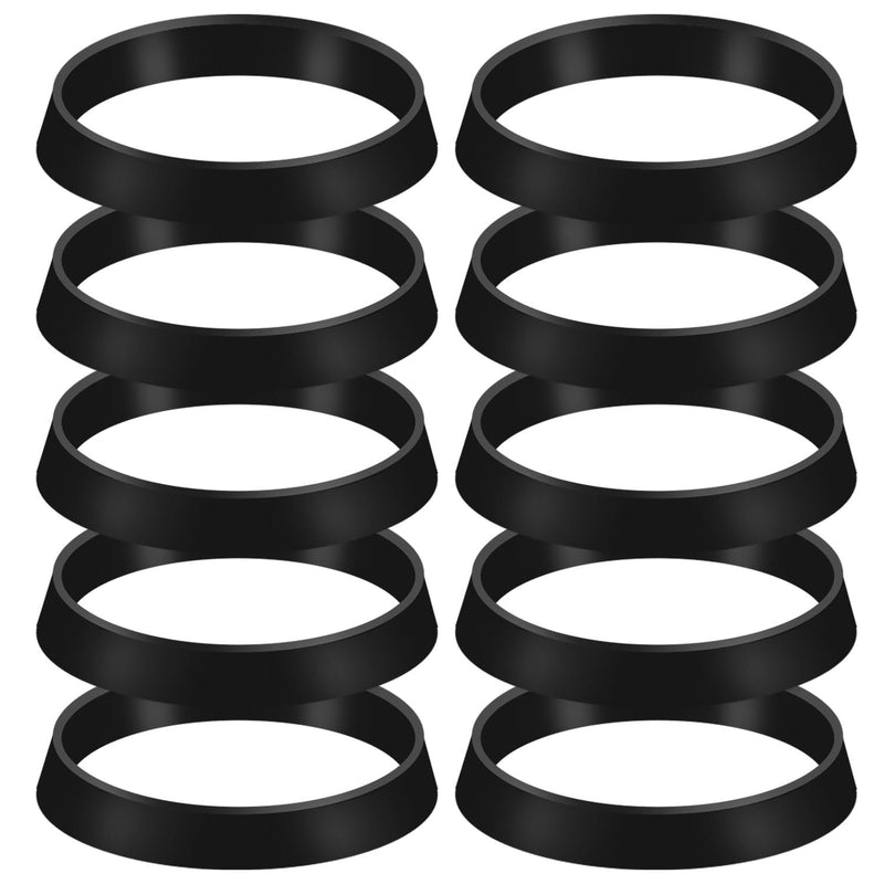 10pcs Cone Silicone Seal Ring, Waste Pipe Seal Ring Plumbing Washers Rubber Gasket for 1-1/2 Inch Pipe Shower Drain Kitchen Sink Tube Faucet