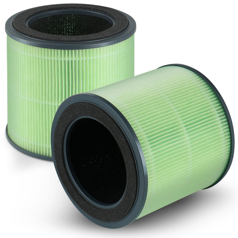 2 Pack Replacement Filter, Compatible with TEC.Bean JH50G-M Air Cleaner Purifier, Homvana H201 and A Aromacare Purifier