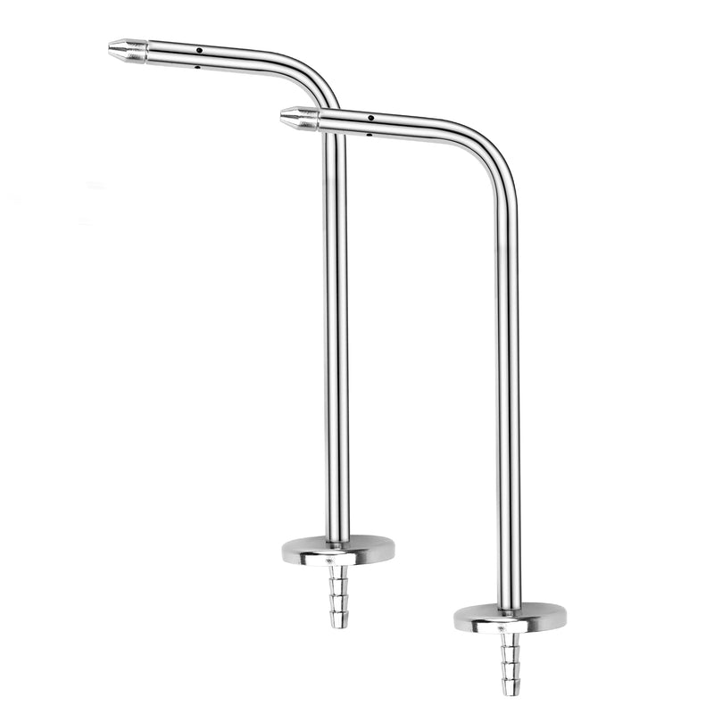ASP2 Static Pressure Probes for Fieldpiece Manometers, HVAC Static Pressure Probes Compatible with Fieldpiece Klein Tools Manometer Gas Pressure Tester, Manometer HVAC Pitot Tube 2 Pack