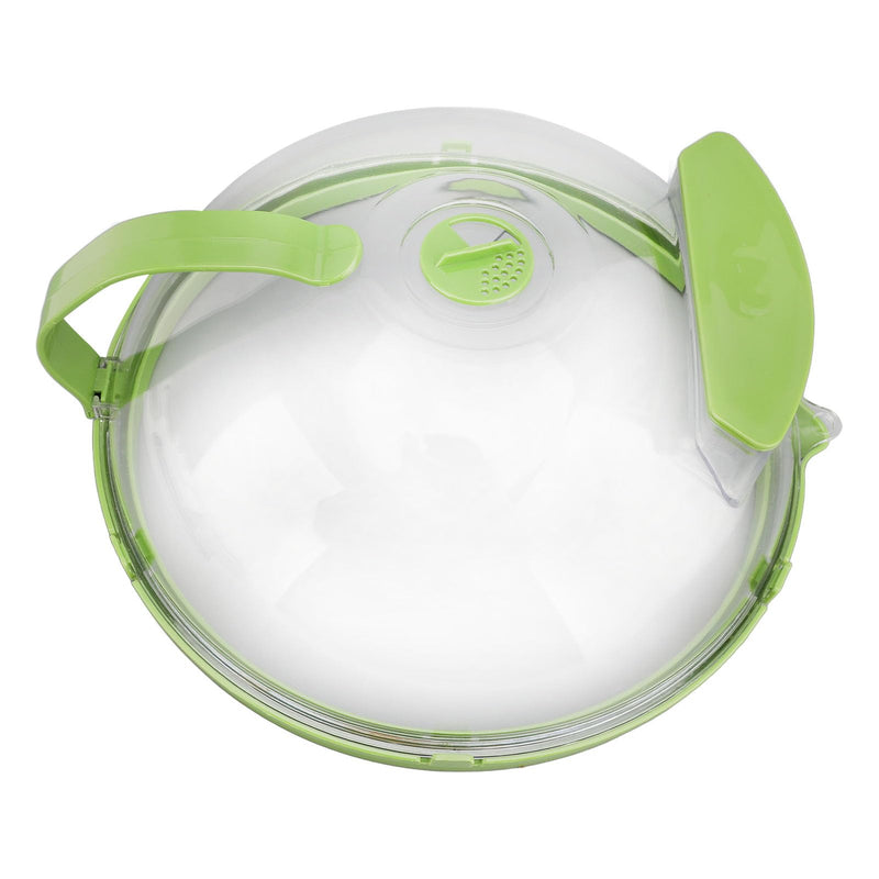 Lids Splatter Guard Clear Microwave Plate Cover Proof Oven Food Cover with Water Steamer for Plate Dish Bowl Microwave Splatter Cover Adjustable Vented