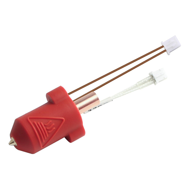 3D Printer Accessories K1 Max Ceramic Heating Block Hotend Kit Replacement: 0.4mm Nozzle Thermistor Titanium Alloy Throat High-Speed Print Head with Silicone Sock for K1 1.75mm Filament