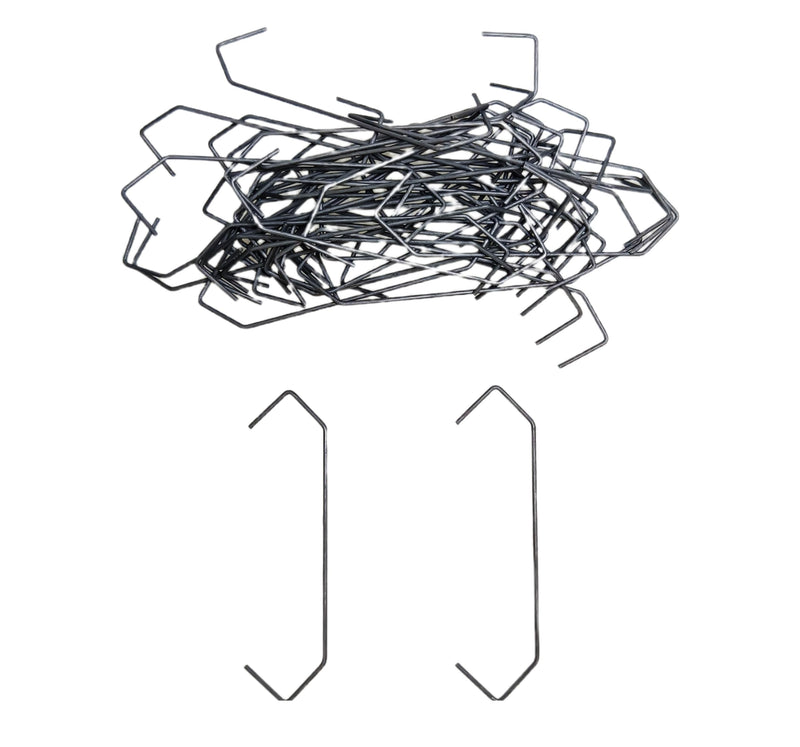 50PCS Silver Powder Coating V-Hook V-Shaped Hook, 4 "Long .062 V-Shaped Leg Length Spring Steel (4 "Long .062 V-Shaped Leg Length 0.75 ") 4 "Long .062 V-Shaped Leg Length 0.75 "