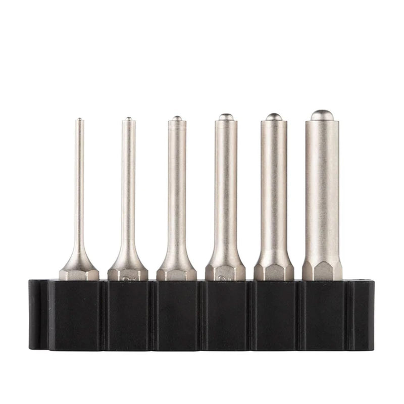Fix It Sticks Roll Pin Punch Set - FISRS6P | Durable Versatile Gunsmithing Solid 6 Punches with Pilot Point | Sizes - 1/16", 3/32", 1/8", 5/32", 3/16", & 1/4"